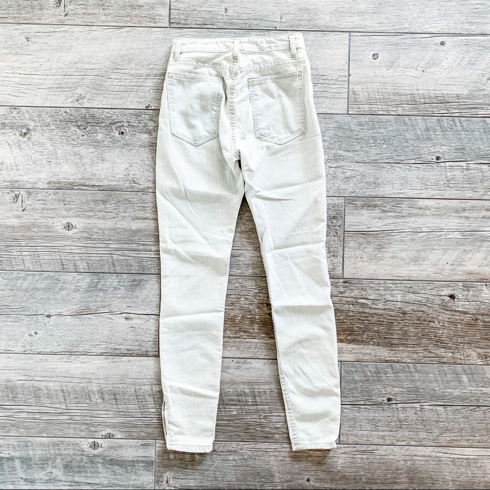 NBW American Apparel Striped Denim Jeans - Picture 7 of 11